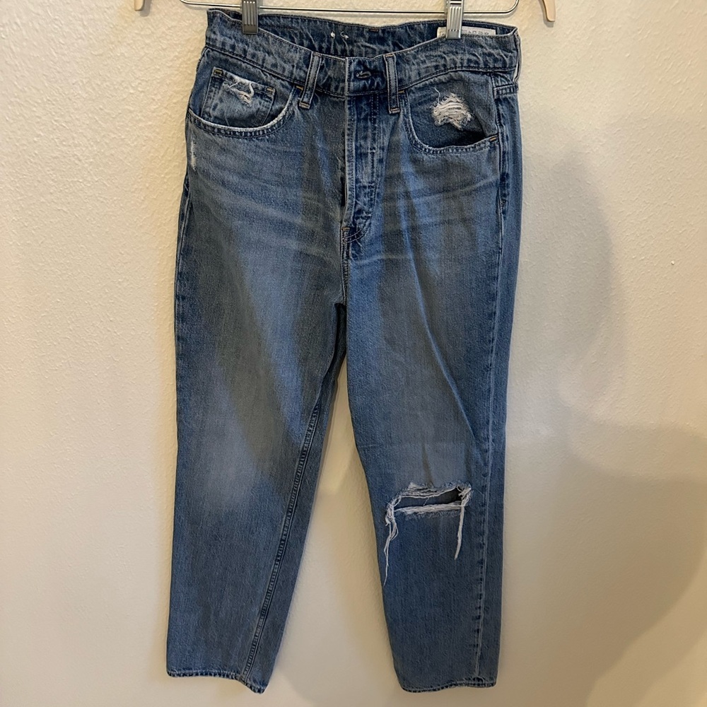 GAP sky high straight leg jean